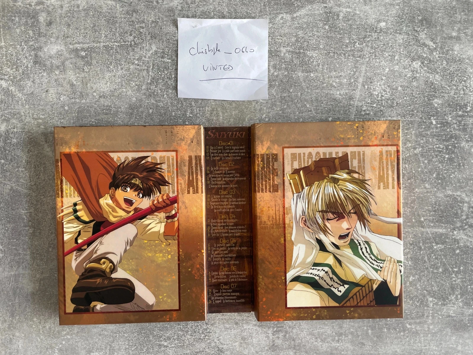 Coffret Edição colecionador 8 DVD mangá Saiyuki a lenda do rei dos macacos, em VOST + VF. – photo 9